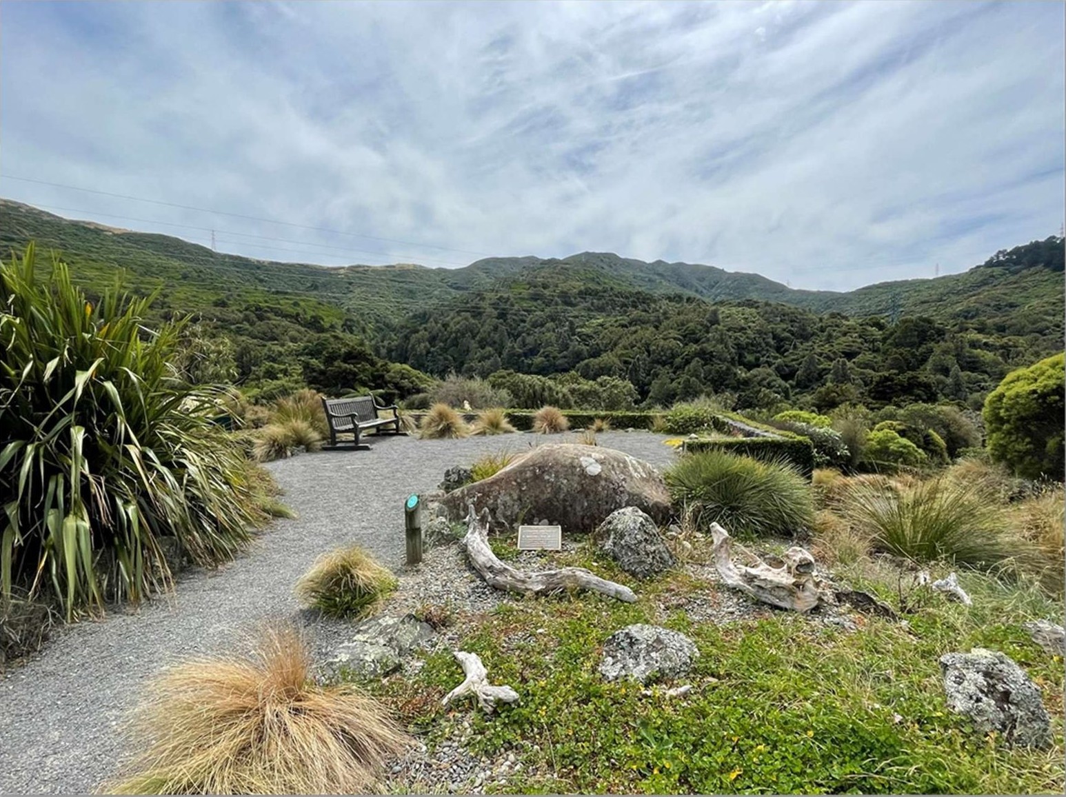 The rock garden at Ōtari-Wilton's Bush